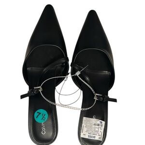 Calvin Klein Women's Sleek Black heels
